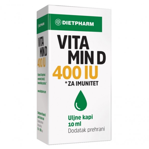 Dietpharm Vitamin D 400 IU kapi