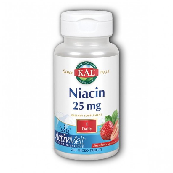 Kal Niacin ActivMelt mikro tablete