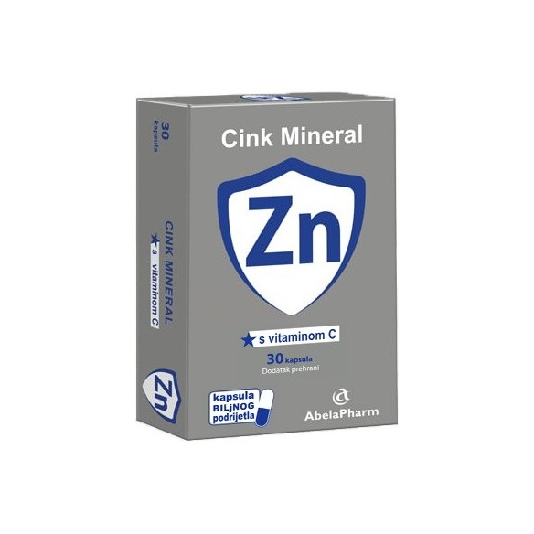 Cink Mineral Zn kapsule Abela Pharm