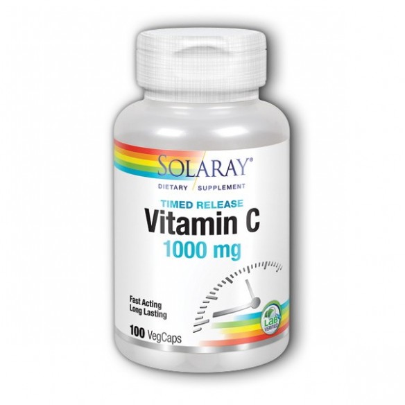 Solaray Vitamin C 1000 two stage time release kapsule