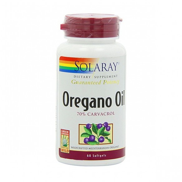 Solaray Oregano Oil 70% Carvacrol perle