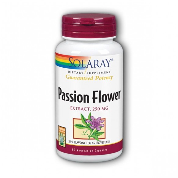 Solaray Passion Flower Extract Pasiflora kapsule