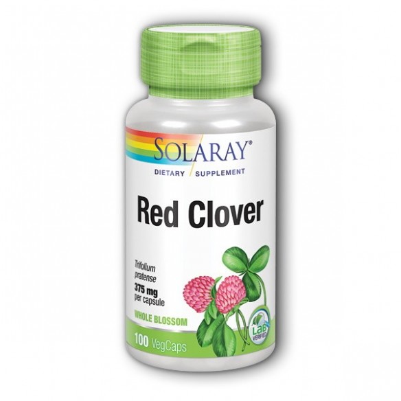 Solaray Red Clover Blossoms Djetelina kapsule