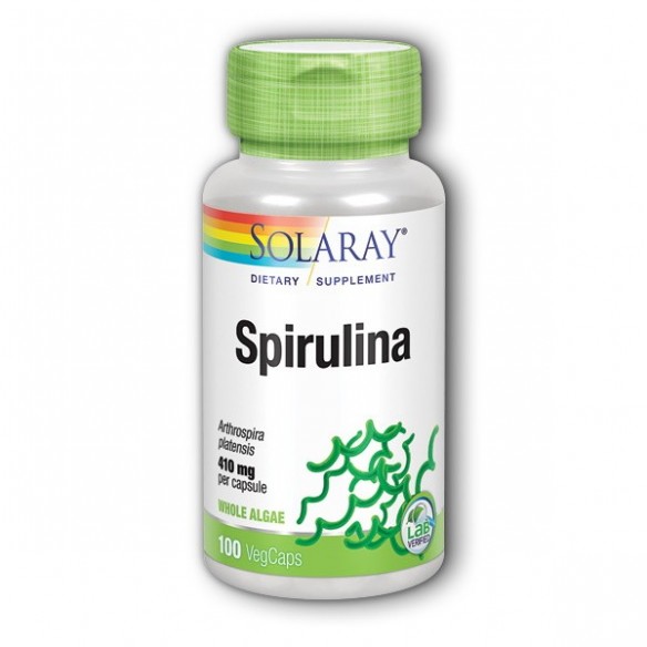 Solaray Spirulina kapsule
