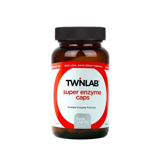 Twinlab Super Enzyme kapsule