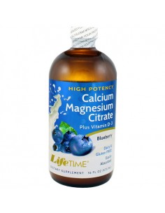 LifeTime Tekući kalcij magnezij citrat borovnica