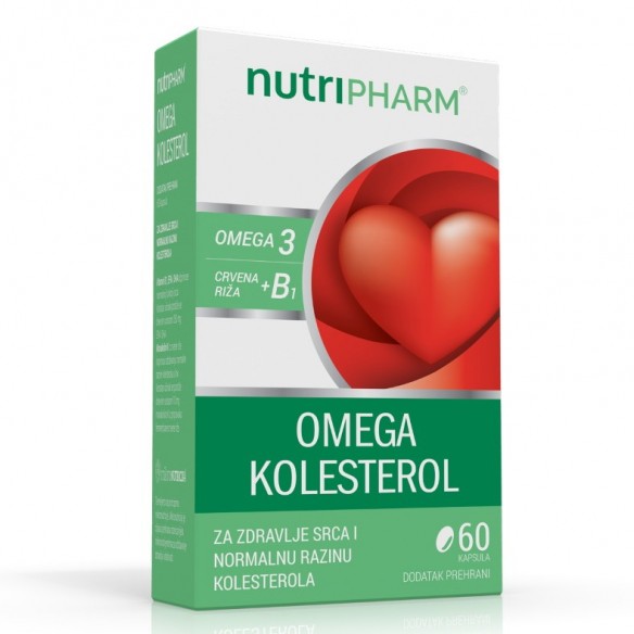 Nutripharm Omega kolesterol kapsule