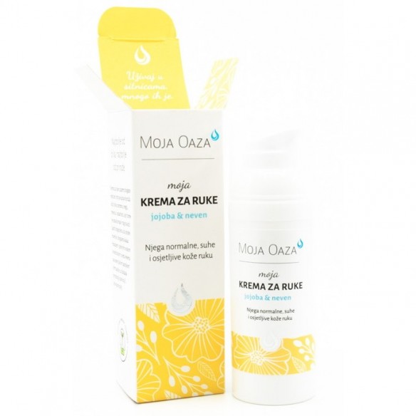 Moja Oaza Krema za ruke jojoba/neven