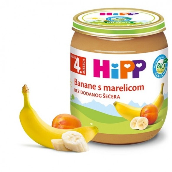 Hipp Voćna Kašica Banana i marelica 4200
