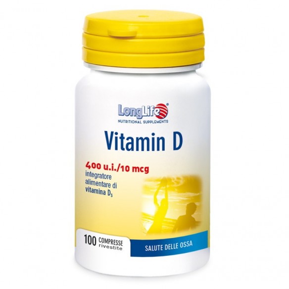 LongLife Vitamin D 400 IU tablete