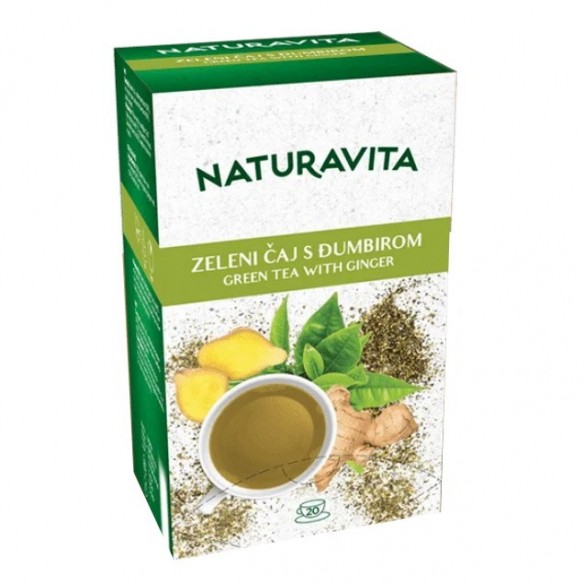 Naturavita Čaj Zeleni s đumbirom
