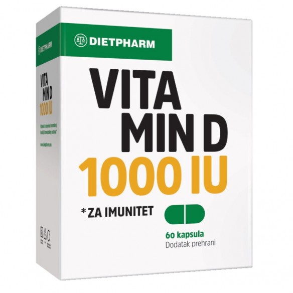 Dietpharm Vitamin D 1000 IU kapsule