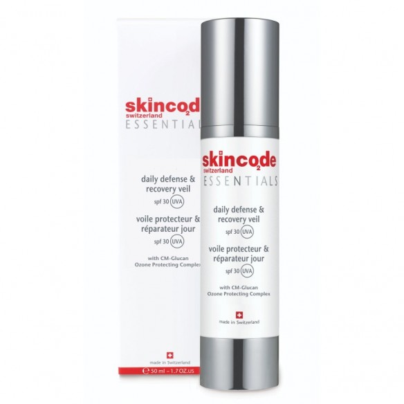 Skincode Essentials Dnevna krema za zaštitu i oporavak kože SPF 30