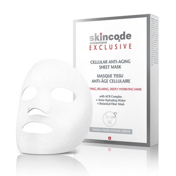 Skincode Exclusive Celularna anti-age sheet maska