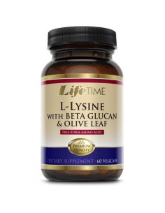 LifeTime L-Lysine, Beta Glucan and Olive Leaf