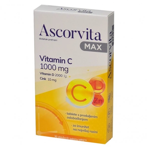 Ascorvita Max tablete