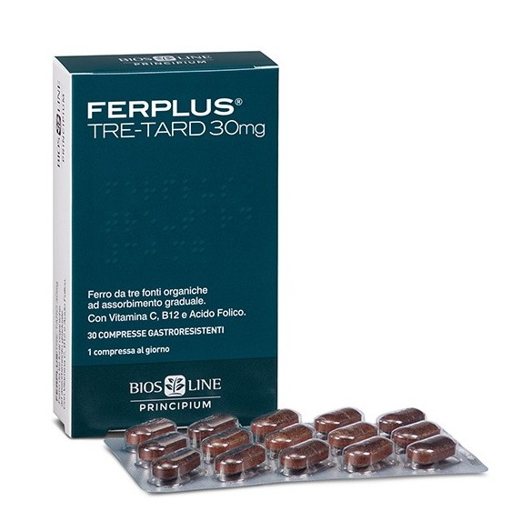 Bios Line FerPlus Tre-Tard kapsule, dodatak prehrani