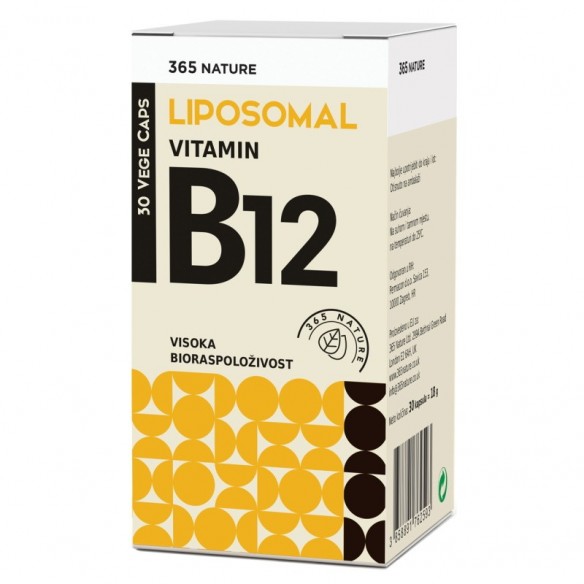 365 Nature Liposomalni vitamin B12 kapsule