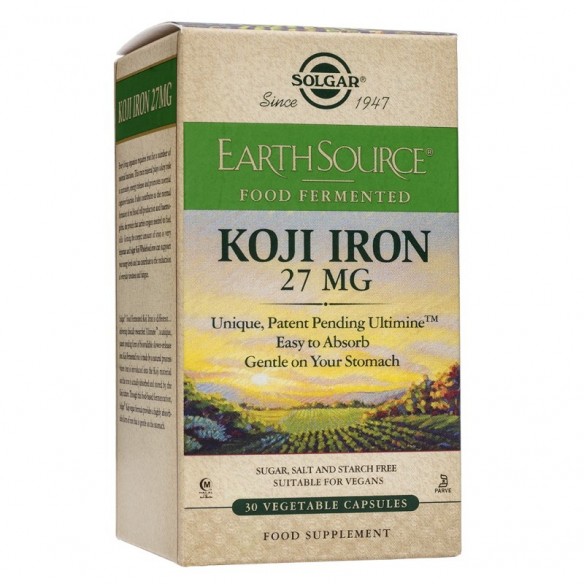 Solgar Koji Iron Earth Source 27 mg