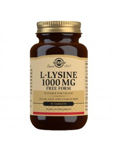 Solgar L-lizin 1000 mg tablete