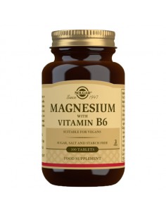 Solgar Magnezij s vitaminom B6 tablete