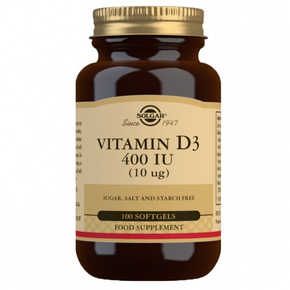 Solgar Vitamin D3 400 IU kapsule