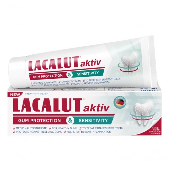 Lacalut Zubna pasta Aktiv Gum Protection and Sensitivity