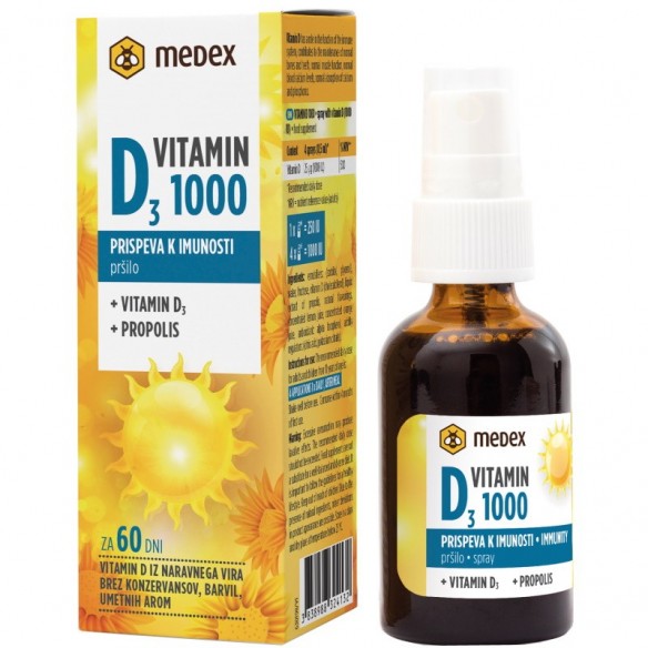 Medex Vitamin D3 sprej