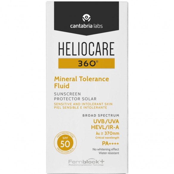 Heliocare 360º Mineral Tolerance Fluid SPF50+ Heliocare 360º Mineral Tolerance Fluid SPF50+