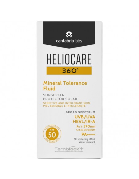 Heliocare 360º Mineral Tolerance Fluid SPF50+ Heliocare 360º Mineral Tolerance Fluid SPF50+