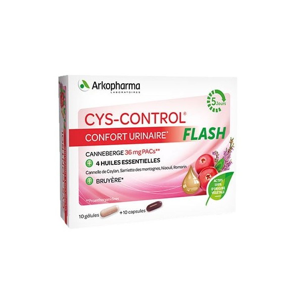 Arkopharma Cys-Control Flash Confort kapsule