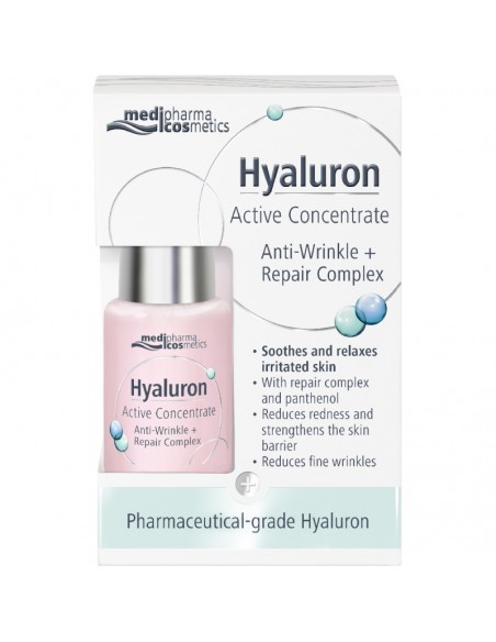 Medipharma Hyaluron aktivni koncentrat protiv bora + obnova Medipharma Hyaluron aktivni koncentrat protiv bora + obnova