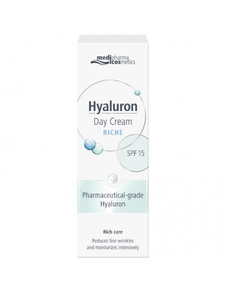Medipharma Hyaluron dnevna krema bogata njega ZF 15 Medipharma Hyaluron dnevna krema bogata njega ZF 15