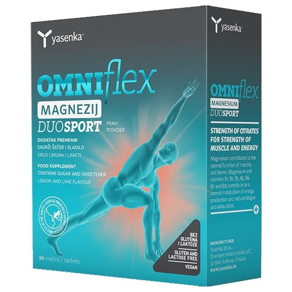 Yasenka Omniflex Magnezij Duosport prah