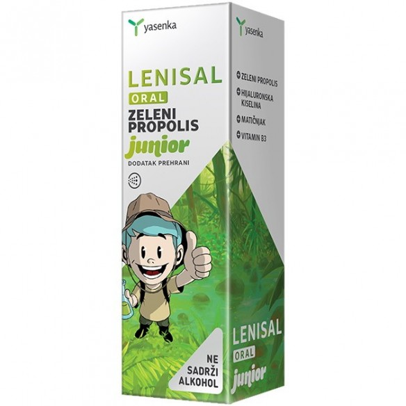 Yasenka Lenisal Oral Zeleni propolis Junior sprej za usta