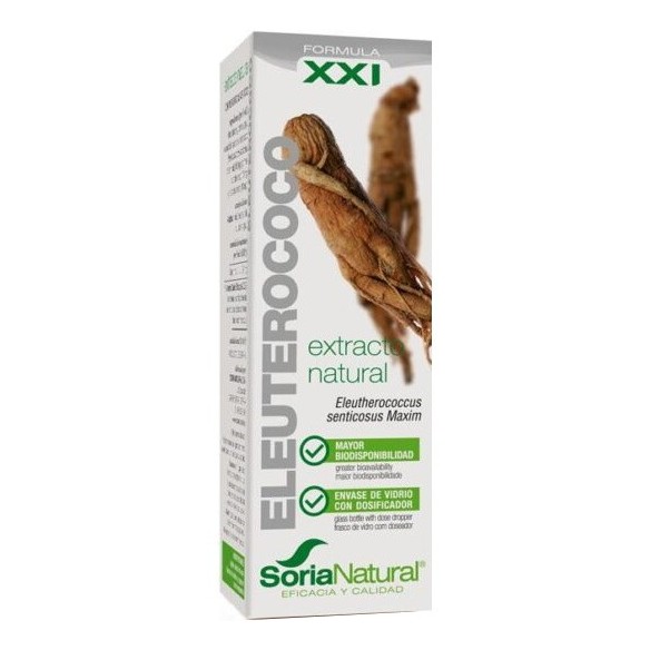 Soria Natural Sibirski Ginseng XXI ekstrakt Soria Natural Sibirski Ginseng XXI ekstrakt