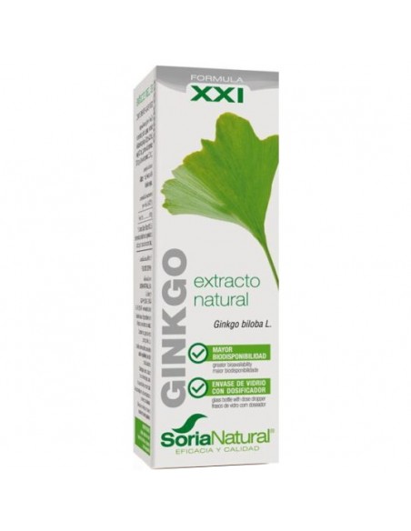Soria Natural Ginko XXI prirodni ekstrakt Soria Natural Ginko XXI prirodni ekstrakt