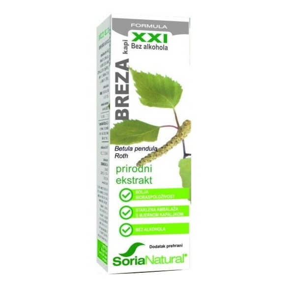 Soria Natural Breza XXI ekstrakt Soria Natural Breza XXI ekstrakt