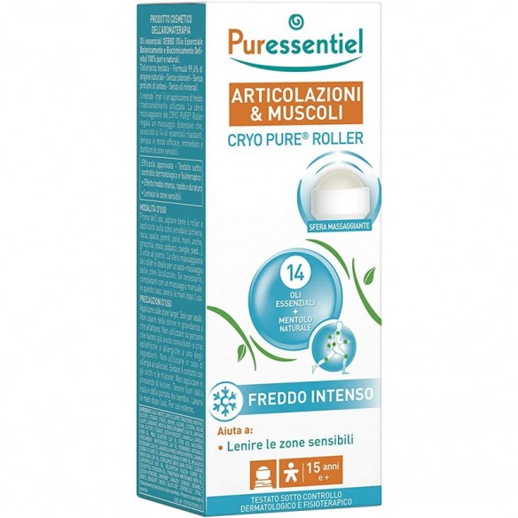 Puressentiel Muscles & Joints Cryo Pure Masažni roller s učinkom hlađenja s 14 eteričnih ulja