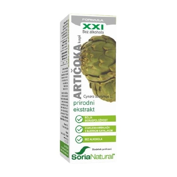 Soria Natural Artičoka XXI ekstrakt
