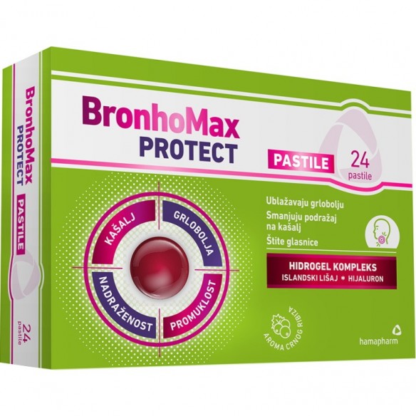 Hamapharm BronhoMax Protect pastile