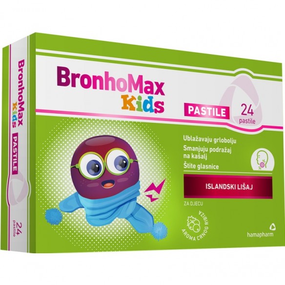 Hamapharm BronhoMax Kids pastile