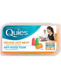 Quies Čepići za uši protiv buke (od pjene) (-35Db)