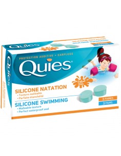 Quies Silikonski čepići za uši za djecu zaštita od vode