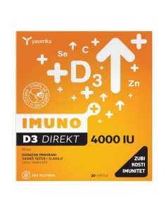 Yasenka Imuno Plus D3 direkt 4000 IU vrećice