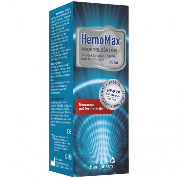 Hamapharm HemoMax proktološki gel