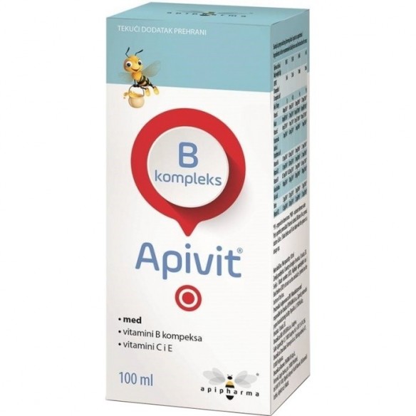 Apipharma Apivit B kompleks tekući dodatak prehrani