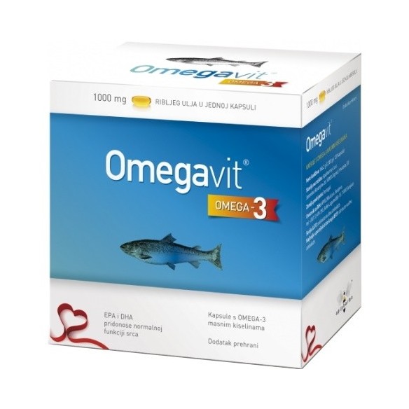 Apipharma Omegavit Omega 3 kapsule