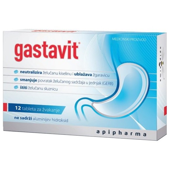 Apipharma Gastavit tablete