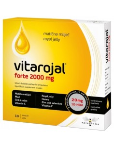 Apipharma Vitarojal Forte matična mliječ u ampulama
